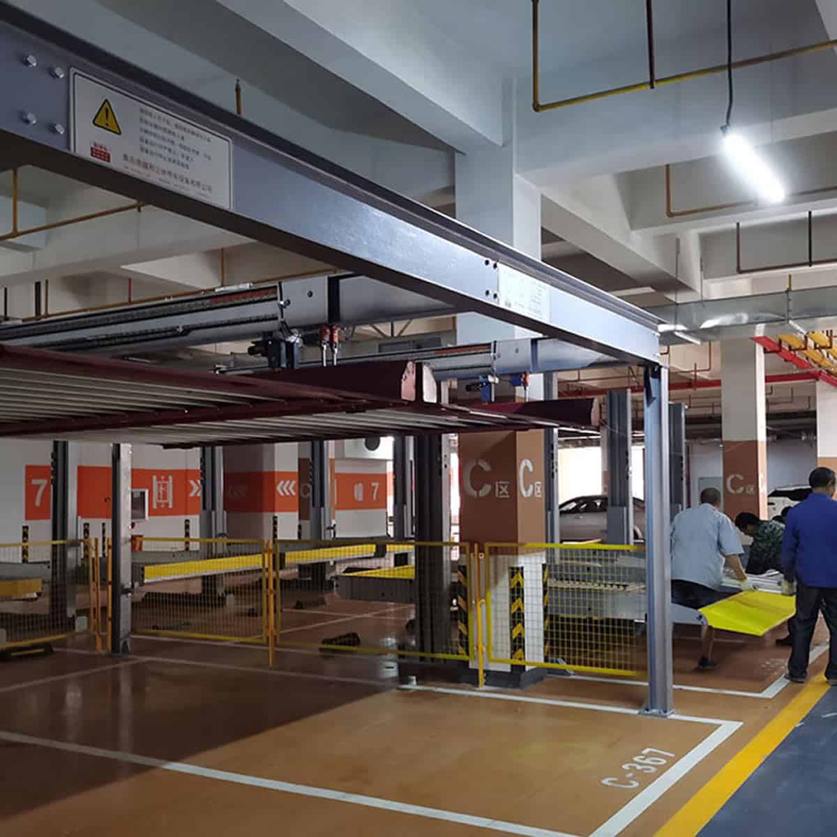 四柱簡(jiǎn)易升降立體車庫(kù)